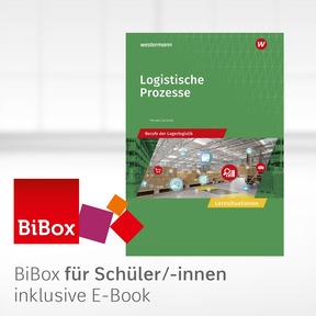 Produktabbildung zu Logistische Prozesse - BiBox - Das digitale Unterrichtssystem Lernsituationen - Einzellizenz für Schüler/-innen (1 Schuljahr) - 5. Auflage 2022