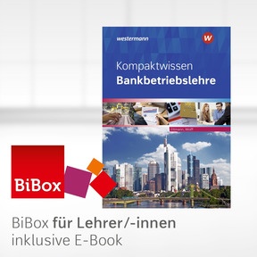 Produktabbildung zu Kompaktwissen Bankbetriebslehre - BiBox - Das digitale Unterrichtssystem - Kollegiumslizenz für Lehrer/-innen (Dauerlizenz) - 29. Auflage 2022
