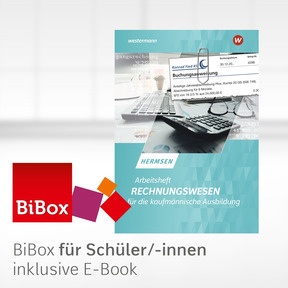 Produktabbildung zu Rechnungswesen für die kaufmännische Ausbildung - BiBox - Das digitale Unterrichtssystem Arbeitsheft - Klassenlizenz Premium (1 Schuljahr) - 23. Auflage 2025