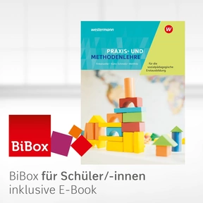 Produktabbildung zu Praxis- und Methodenlehre für die sozialpädagogische Erstausbildung - BiBox - Das digitale Unterrichtssystem - Klassensatz PrintPlus (1 Schuljahr) - 6. Auflage 2023