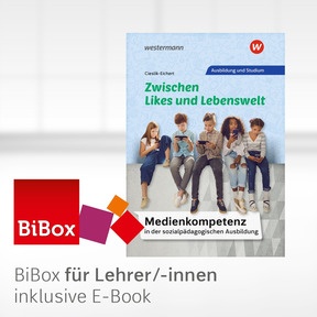 Produktabbildung zu Medienkompetenz in der sozialpädagogischen Ausbildung - BiBox - Das digitale Unterrichtssystem - Einzellizenz für Lehrer/-innen (Dauerlizenz) - 1. Auflage 2026