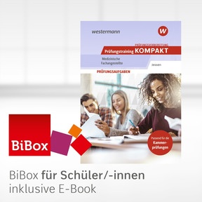 Produktabbildung zu Prüfungsvorbereitung Prüfungstraining KOMPAKT - Medizinische Fachangestellte - BiBox – Das digitale Unterrichtssystem - Klassenlizenz Premium (1 Schuljahr) - 3. Auflage 2026