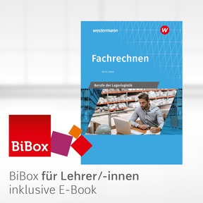 Produktabbildung zu Fachrechnen - BiBox - Das digitale Unterrichtssystem Schulbuch - Einzellizenz für Lehrer/-innen (Dauerlizenz) - 20. Auflage 2026