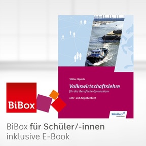 Produktabbildung zu Volkswirtschaftslehre für das Berufliche Gymnasium - BiBox - Das digitale Unterrichtssystem Lehr- und Aufgabenbuch - Klassensatz PrintPlus (1 Schuljahr) - 2. Auflage 2017 