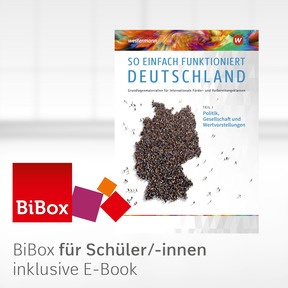 Produktabbildung zu So einfach funktioniert Deutschland - BiBox - Das digitale Unterrichtssystem Teil 1 - Klassensatz PrintPlus (1 Schuljahr) - 3. Auflage 2020