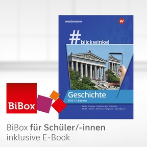 Produktabbildung zu #blickwinkel - Geschichte/Sozialkunde für Fachoberschulen und Berufsoberschulen – Ausgabe Bayern - BiBox - Das digitale Unterrichtssystem für die FOS 11 - Klassensatz PrintPlus (1 Schuljahr) - 2. Auflage 2025