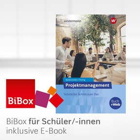Produktabbildung zu Projektmanagement - BiBox - Das digitale Unterrichtssystem - Klassensatz PrintPlus (1 Schuljahr) - 5. Auflage 2021