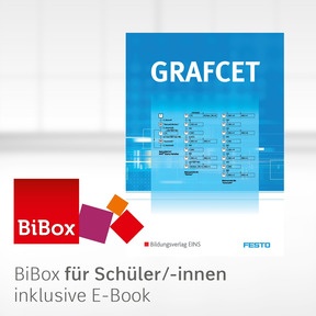 Produktabbildung zu Praxiswissen GRAFCET - BiBox - Das digitale Unterrichtssystem Struktur, Darstellung und Anwendung - Klassensatz PrintPlus (1 Schuljahr) - 3. Auflage 2018