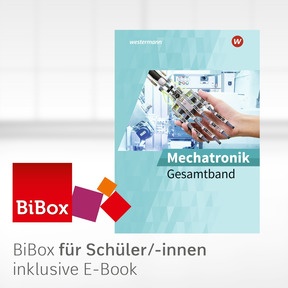 Produktabbildung zu Mechatronik - BiBox - Das digitale Unterrichtssystem Gesamtband - Klassensatz PrintPlus (1 Schuljahr) - 2. Auflage 2023