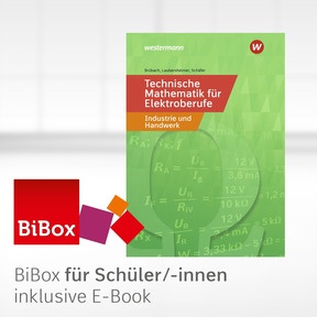 Produktabbildung zu Technische Mathematik für Elektroberufe in Industrie und Handwerk - BiBox - Das digitale Unterrichtssystem - Klassensatz PrintPlus (1 Schuljahr) - 9. Auflage 2021
