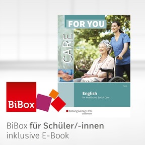 Produktabbildung zu Care For You - English for Health and Social Care - BiBox - Das digitale Unterrichtssystem - Klassensatz PrintPlus (1 Schuljahr) - 4. Auflage 2019