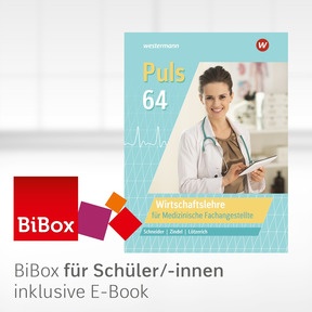 Produktabbildung zu Puls 64 - BiBox - Das digitale Unterrichtssystem - Klassensatz PrintPlus (1 Schuljahr) - 8. Auflage 2023