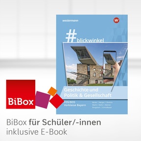 Produktabbildung zu #blickwinkel - Geschichte/Sozialkunde für Fachoberschulen und Berufsoberschulen – Ausgabe Bayern - BiBox - Das digitale Unterrichtssystem für den FOS/BOS Vorkurs - Klassensatz PrintPlus (1 Schuljahr) - 1. Auflage 2022