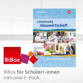 Produktabbildung zu Lernfelder Hauswirtschaft - BiBox - Das digitale Unterrichtssystem Gesamtband - Klassensatz PrintPlus (1 Schuljahr) - 2. Auflage 2026