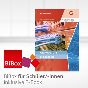 Produktabbildung zu Grundstufe IT-Systeme - BiBox - Das digitale Unterrichtssystem - Klassensatz PrintPlus (1 Schuljahr) - 3. Auflage 2026