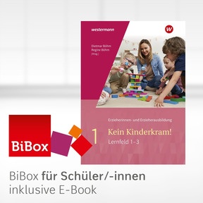 Produktabbildung zu Kein Kinderkram! - BiBox - Das digitale Unterrichtssystem Band 1 - Klassensatz PrintPlus (1 Schuljahr) - 3. Auflage 2025
