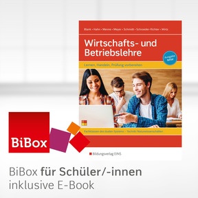 Produktabbildung zu Wirtschafts- und Betriebslehre - Lernen, handeln, Prüfung vorbereiten - BiBox - Das digitale Unterrichtssystem Fachbereich Technik/Naturwissenschaften - Klassensatz PrintPlus (1 Schuljahr) - 1. Auflage 2016