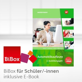 Produktabbildung zu Automobilkaufleute - BiBox - Das digitale Unterrichtssystem 2. Ausbildungsjahr - Klassensatz PrintPlus (1 Schuljahr) - 2. Auflage 2020