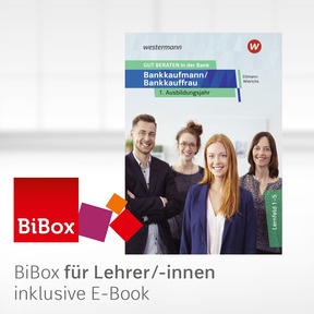 Produktabbildung zu GUT BERATEN in der Bank - BiBox - Das digitale Unterrichtssystem 1. Ausbildungsjahr - Kollegiumslizenz für Lehrer/-innen (1 Schuljahr) - 4. Auflage 2026