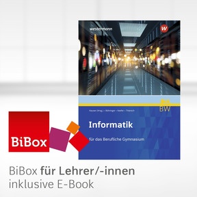 Produktabbildung zu Informatik für Berufliche Gymnasien in Baden-Württemberg - BiBox - Das digitale Unterrichtssystem - Kollegiumslizenz für Lehrer/-innen (1 Schuljahr) - 2. Auflage 2025