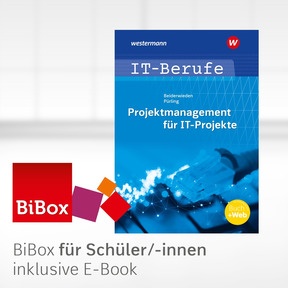 Produktabbildung zu Projektmanagement für IT-Projekte - BiBox - Das digitale Unterrichtssystem - Einzellizenz für Schüler/-innen (4 Schuljahre) - 7. Auflage 2023