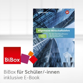 Produktabbildung zu Allgemeine Wirtschaftslehre für den Bankkaufmann/die Bankkauffrau - BiBox - Das digitale Unterrichtssystem - Klassenlizenz Premium (1 Schuljahr) - 14. Auflage 2025