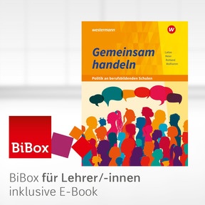 Produktabbildung zu Gemeinsam handeln - Politik an berufsbildenden Schulen - BiBox - Das digitale Unterrichtssystem - Kollegiumslizenz für Lehrer/-innen (Dauerlizenz) - 13. Auflage 2024