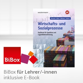 Produktabbildung zu Wirtschafts- und Sozialprozesse für Kaufleute für Spedition und Logistikdienstleistung - BiBox - Das digitale Unterrichtssystem - Kollegiumslizenz für Lehrer/-innen (Dauerlizenz) - 11. Auflage 2025