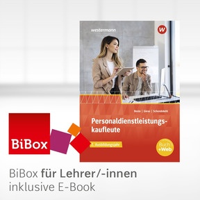 Produktabbildung zu Personaldienstleistungskaufleute - BiBox - Das digitale Unterrichtssystem 2. Ausbildungsjahr - Einzellizenz für Lehrer/-innen (Dauerlizenz) - 5. Auflage 2026
