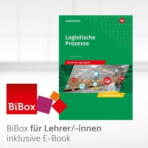 Produktabbildung zu Logistische Prozesse - BiBox - Das digitale Unterrichtssystem Lernsituationen - Kollegiumslizenz für Lehrer/-innen (Dauerlizenz) - 6. Auflage 2024