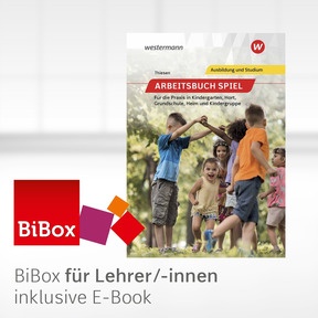 Produktabbildung zu Arbeitsbuch Spiel für die Praxis in Kindergarten, Hort, Heim und Kindergruppe - BiBox - Das digitale Unterrichtssystem - Kollegiumslizenz für Lehrer/-innen (1 Schuljahr) - 9. Auflage 2022