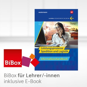 Produktabbildung zu Spedition und Logistik - BiBox - Das digitale Unterrichtssystem Informationshandbuch - Kollegiumslizenz für Lehrer/-innen (1 Schuljahr) - 20. Auflage 2024