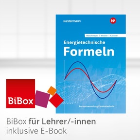 Produktabbildung zu Energietechnische Formeln - BiBox - Das digitale Unterrichtssystem - Kollegiumslizenz für Lehrer/-innen (1 Schuljahr) - 16. Auflage 2024