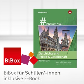 Produktabbildung zu #blickwinkel - Geschichte und Politik & Gesellschaft für Berufsoberschulen – Ausgabe Bayern - BiBox - Das digitale Unterrichtssystem für die BOS 12 - Klassenlizenz Premium (1 Schuljahr) - 1. Auflage 2021