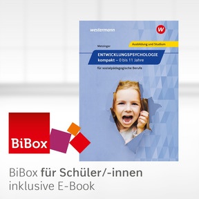 Produktabbildung zu Entwicklungspsychologie kompakt für sozialpädagogische Berufe - BiBox - Das digitale Unterrichtssystem - Klassenlizenz Premium (1 Schuljahr) - 6. Auflage 2024
