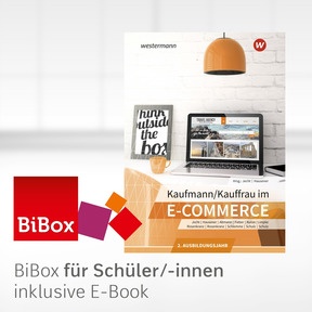 Produktabbildung zu Kaufmann/Kauffrau im E-Commerce - BiBox - Das digitale Unterrichtssystem 2. Ausbildungsjahr - Klassenlizenz Premium (1 Schuljahr) - 2. Auflage 2021