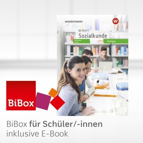 Produktabbildung zu Betrifft Sozialkunde - Ausgabe Thüringen - BiBox - Das digitale Unterrichtssystem - Klassenlizenz Premium (1 Schuljahr) - 9. Auflage 2024