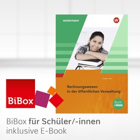Produktabbildung zu Ausbildung in der öffentlichen Verwaltung - BiBox - Das digitale Unterrichtssystem Rechnungswesen - Klassenlizenz Premium (1 Schuljahr) - 7. Auflage 2022