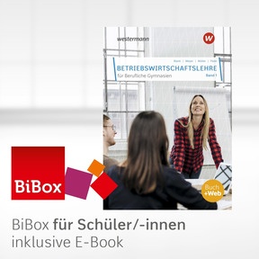 Produktabbildung zu Betriebswirtschaftslehre für Berufliche Gymnasien - BiBox - Das digitale Unterrichtssystem Band 1 - Klassenlizenz Premium (1 Schuljahr) - 9. Auflage 2022