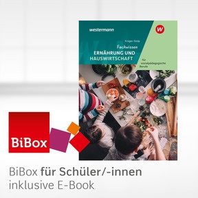 Produktabbildung zu Fachwissen Ernährung und Hauswirtschaft für sozialpädagogische Berufe - BiBox - Das digitale Unterrichtssystem - Klassenlizenz Premium (1 Schuljahr) - 4. Auflage 2024