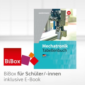 Produktabbildung zu Mechatronik Tabellenbuch - BiBox - Das digitale Unterrichtssystem - Klassenlizenz Premium (1 Schuljahr) - 10. Auflage 2025