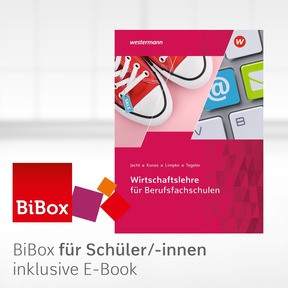 Produktabbildung zu Wirtschaftslehre für Berufsfachschulen - BiBox - Das digitale Unterrichtssystem - Klassenlizenz Premium (1 Schuljahr) - 16. Auflage 2026