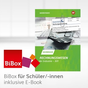 Produktabbildung zu Rechnungswesen der Industrie - IKR - BiBox - Das digitale Unterrichtssystem - Klassenlizenz Premium (1 Schuljahr) - 22. Auflage 2022