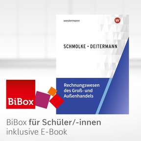 Produktabbildung zu Rechnungswesen des Groß- und Außenhandels - BiBox - Das digitale Unterrichtssystem - Klassenlizenz Premium (1 Schuljahr) - 36. Auflage 2025