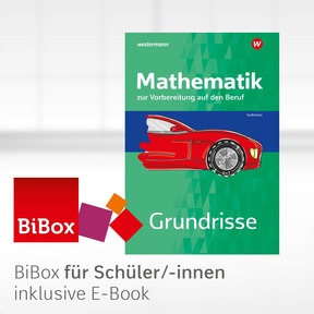 Produktabbildung zu Grundrisse Mathematik zur Vorbereitung auf den Beruf - BiBox - Das digitale Unterrichtssystem - Klassenlizenz Premium (1 Schuljahr) - 7. Auflage 2024