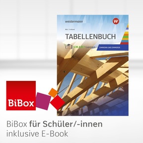 Produktabbildung zu Tabellenbuch Zimmerin und Zimmerer - BiBox - Das digitale Unterrichtssystem - Klassenlizenz Premium (1 Schuljahr) - 10. Auflage 2026