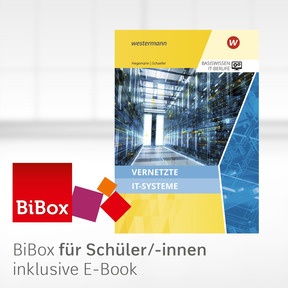 Produktabbildung zu Basiswissen IT-Berufe - BiBox - Das digitale Unterrichtssystem Vernetzte IT-Systeme - Klassenlizenz Premium (1 Schuljahr) - 9. Auflage 2025