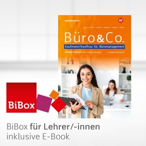 Produktabbildung zu Büro & Co. nach Lernfeldern - BiBox - Das digitale Unterrichtssystem 2. Ausbildungsjahr AH - Kollegiumslizenz für Lehrer/-innen (Dauerlizenz) - 5. Auflage 2026