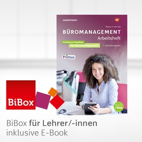 Produktabbildung zu Büromanagement - BiBox - Das digitale Unterrichtssystem 1. Ausbildungsjahr AH - Kollegiumslizenz für Lehrer/-innen (Dauerlizenz) - 5. Auflage 2025