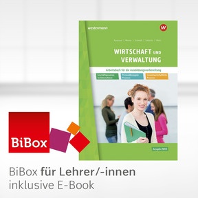 Produktabbildung zu Wirtschaft und Verwaltung für die Ausbildungsvorbereitung in Nordrhein-Westfalen - BiBox - Das digitale Unterrichtssystem - Einzellizenz für Lehrer/-innen (Dauerlizenz) - 3. Auflage 2026